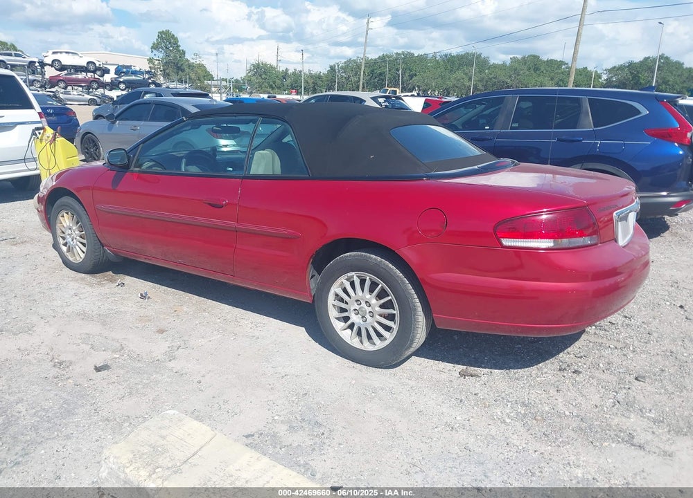 2005 CHRYSLER SEBRING TOURING VIN: 1C3EL55R55N704615