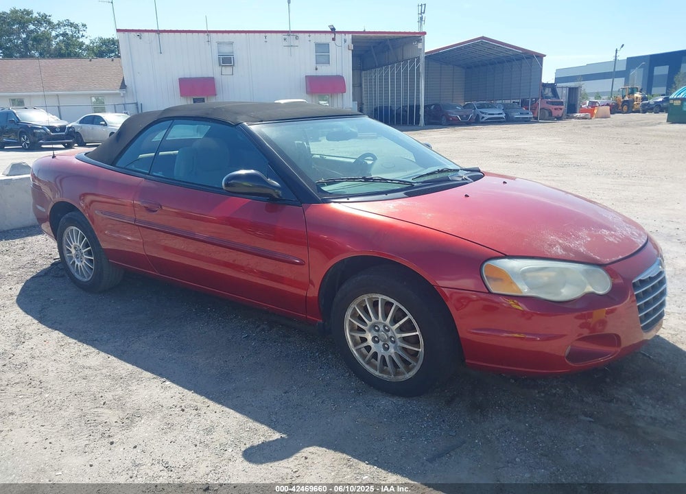 2005 CHRYSLER SEBRING TOURING VIN: 1C3EL55R55N704615