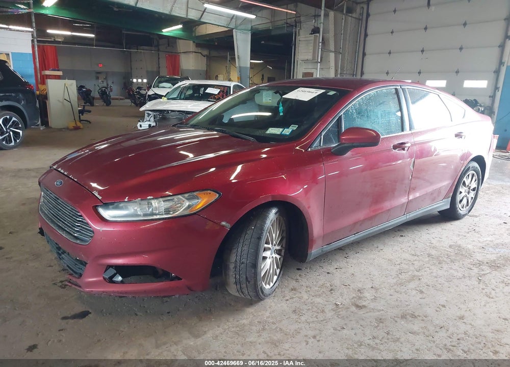 2013 FORD FUSION VIN: 3FA6P0G78DR316637