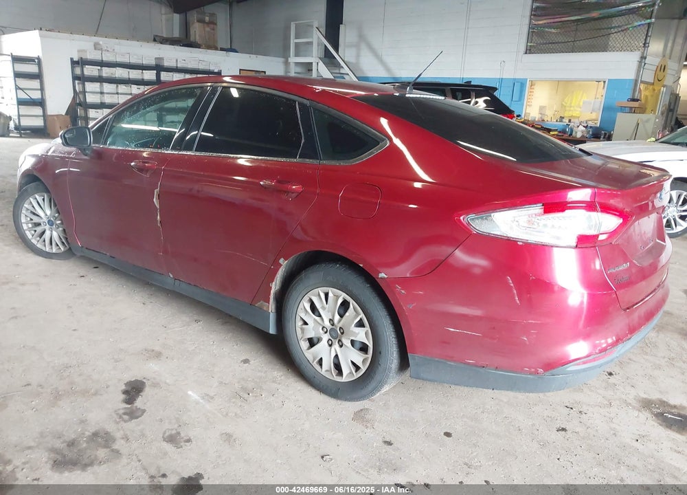 2013 FORD FUSION VIN: 3FA6P0G78DR316637