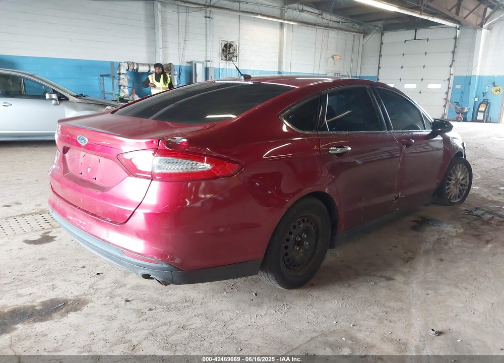 2013 FORD FUSION VIN: 3FA6P0G78DR316637