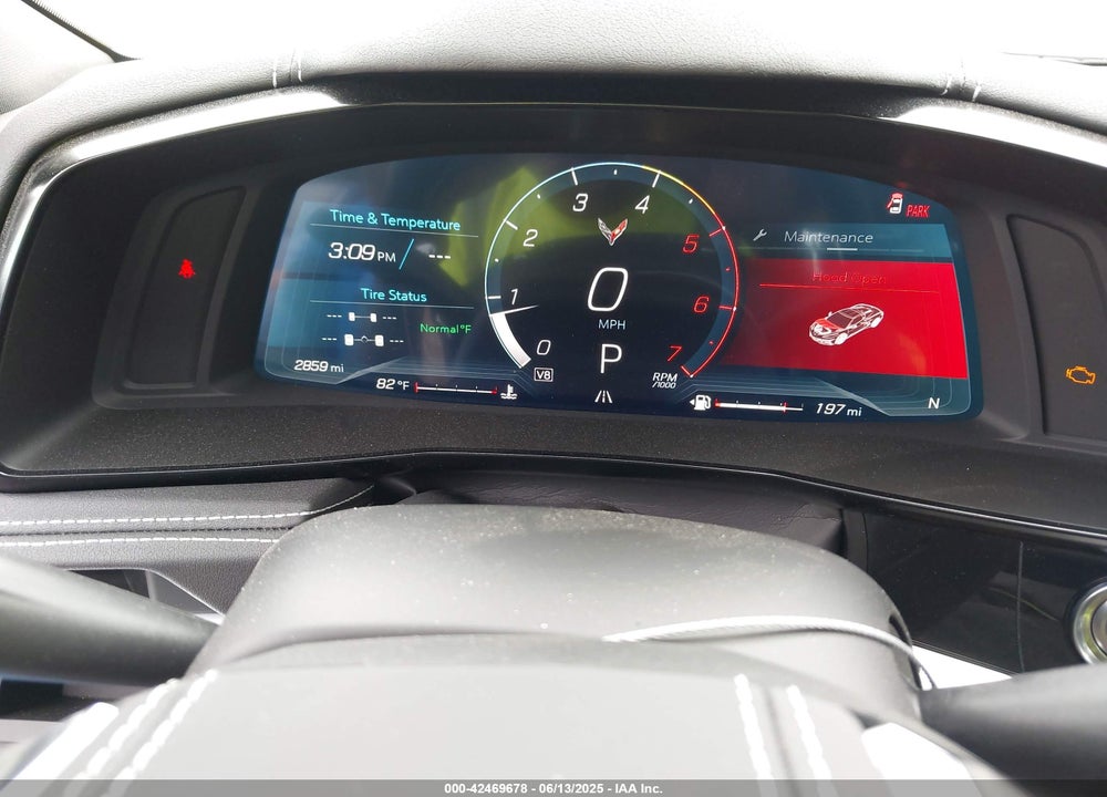 2025 CHEVROLET CORVETTE STINGRAY VIN: 1G1YA3D48S5108024