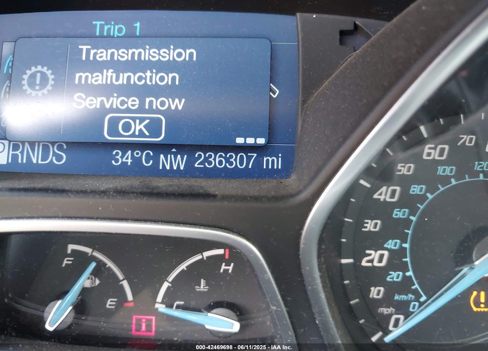 2012 FORD FOCUS VIN: 1FAHP3F28CL255965