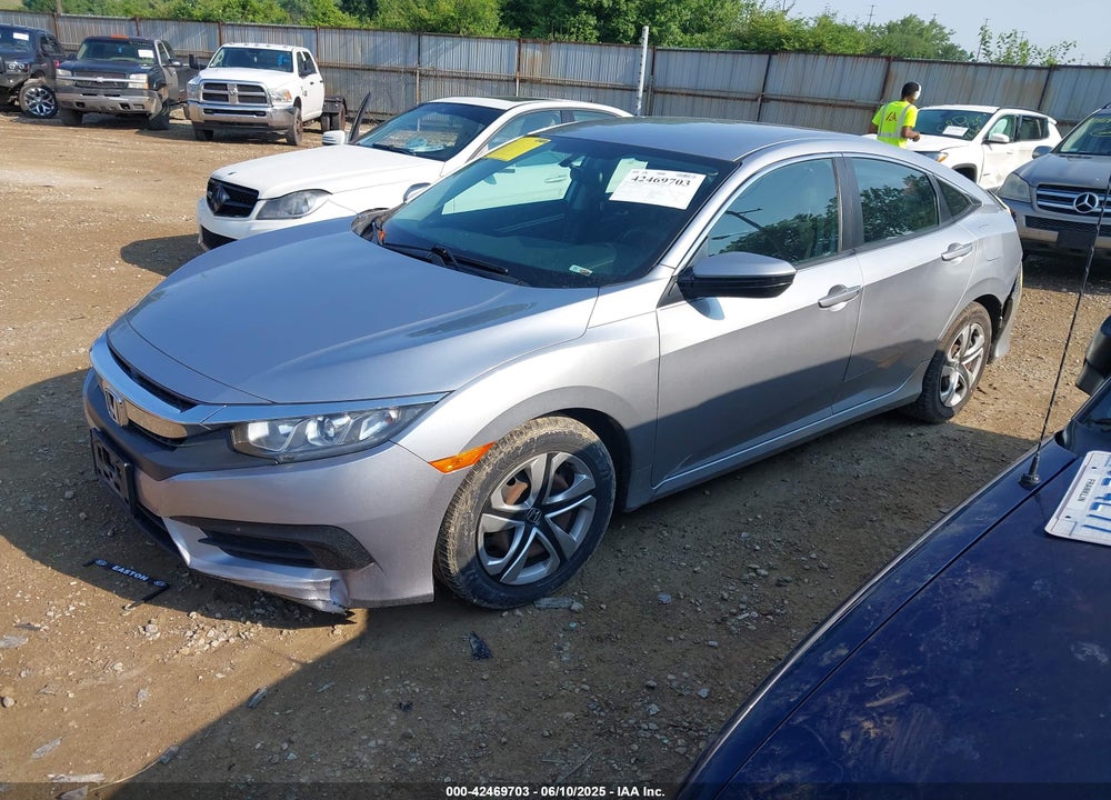 2016 HONDA CIVIC LX VIN: 19XFC2F53GE234294