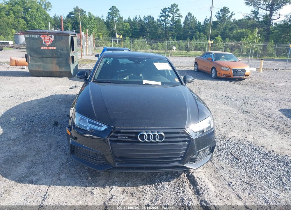 2018 AUDI A4 VIN: WAUENAF46JA011116
