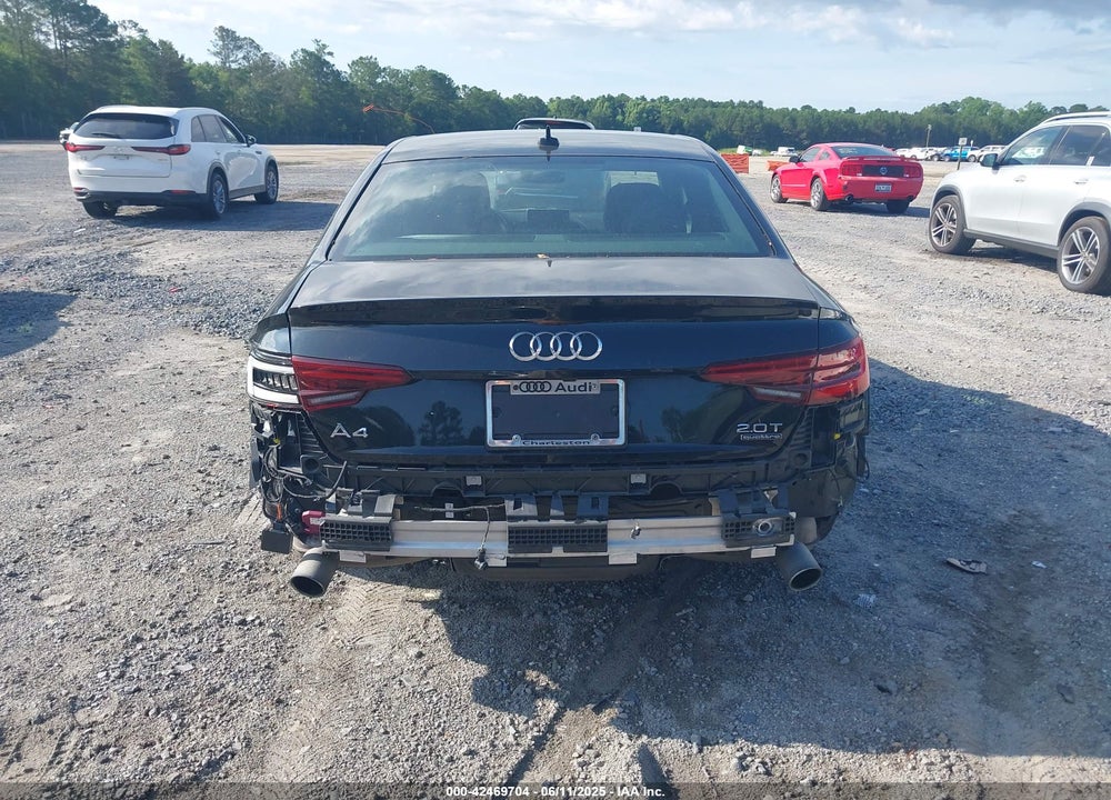 2018 AUDI A4 VIN: WAUENAF46JA011116