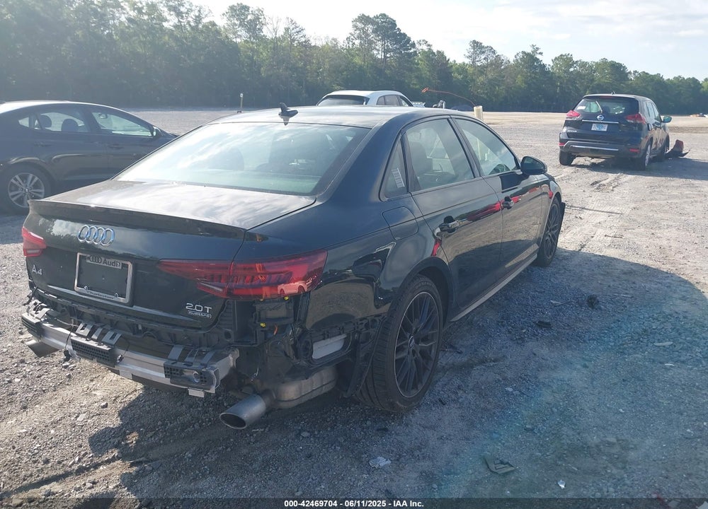 2018 AUDI A4 VIN: WAUENAF46JA011116