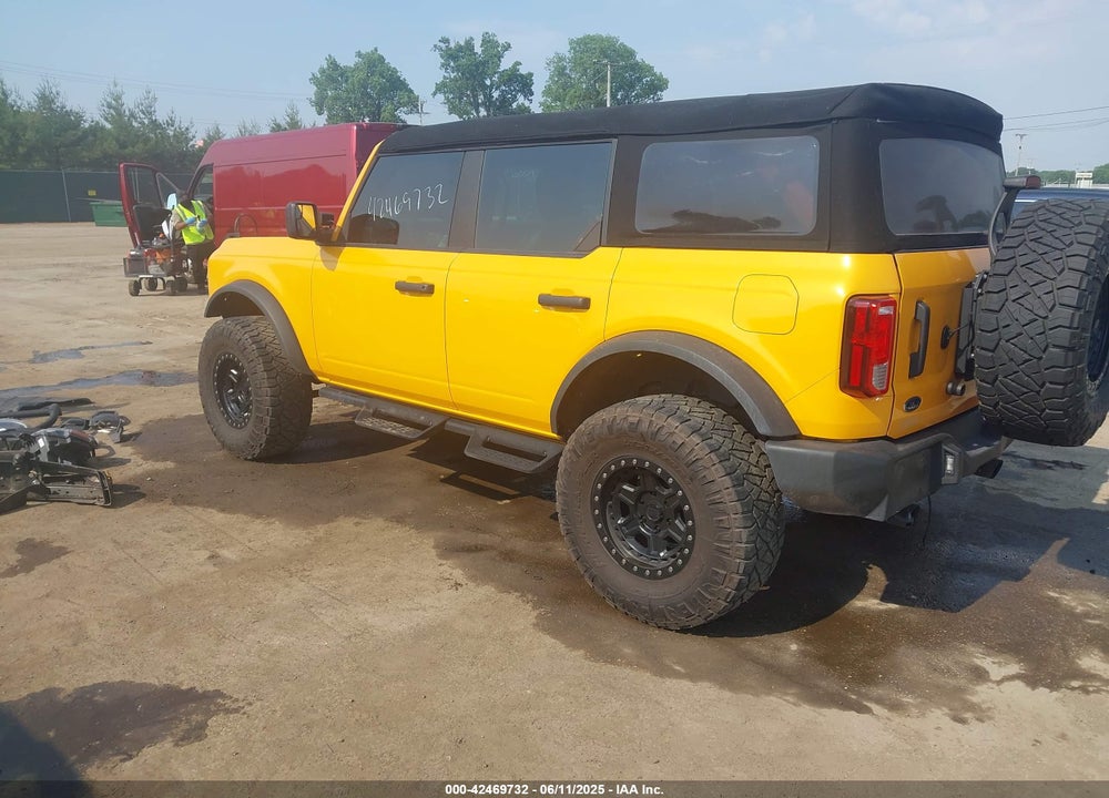 2022 FORD BRONCO VIN: 1FMDE5BH8NLB86567