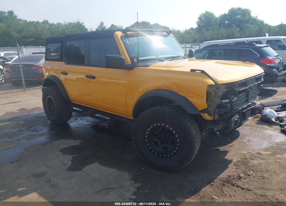 2022 FORD BRONCO VIN: 1FMDE5BH8NLB86567