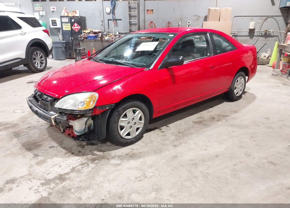 2003 HONDA CIVIC LX VIN: 1HGEM225X3L068955