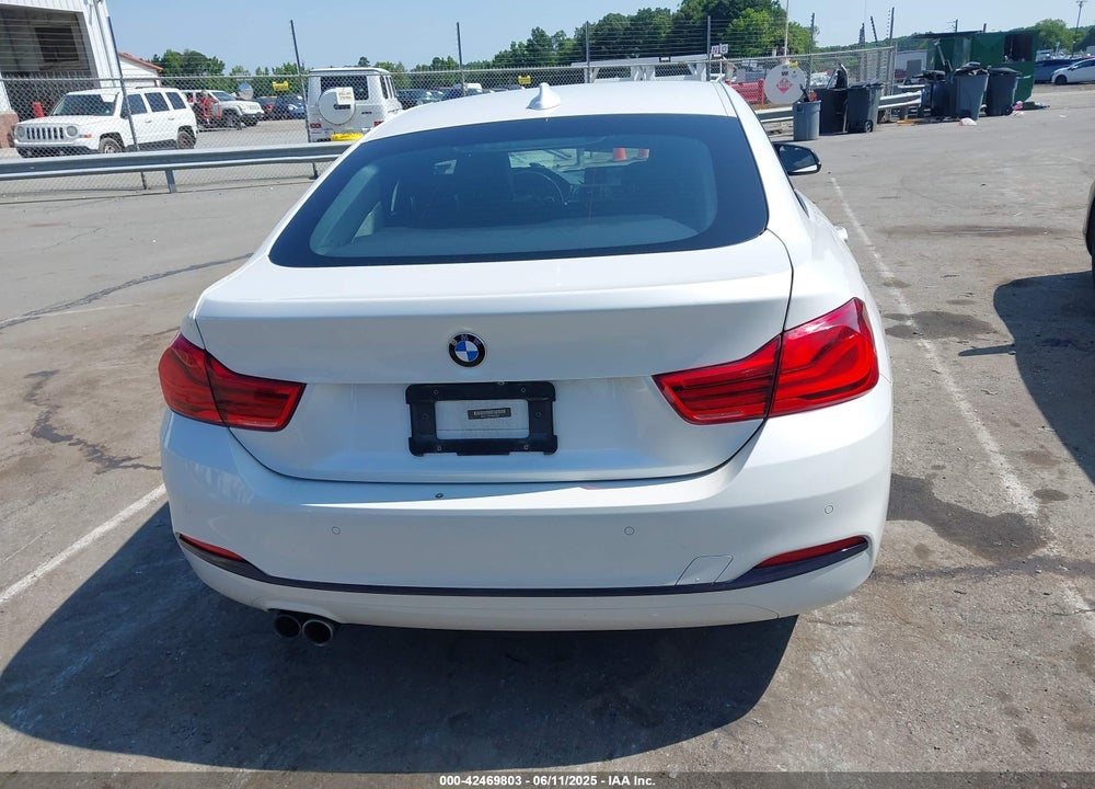 2018 BMW 430I GRAN COUPE VIN: WBA4J1C56JBM10509