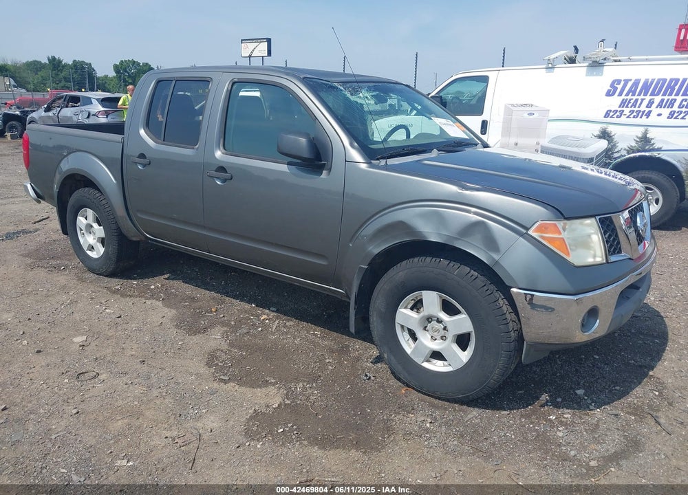 2005 NISSAN FRONTIER SE VIN: 1N6AD07W35C438405