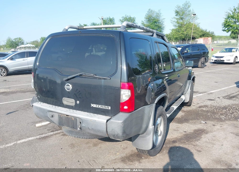 2002 NISSAN XTERRA XE VIN: 5N1ED28Y82C521190