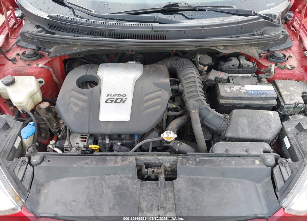 2013 HYUNDAI VELOSTER TURBO W/BLACK VIN: KMHTC6AE1DU110874