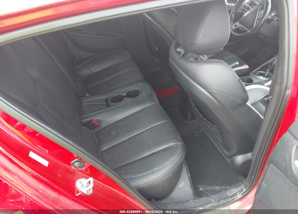 2013 HYUNDAI VELOSTER TURBO W/BLACK VIN: KMHTC6AE1DU110874