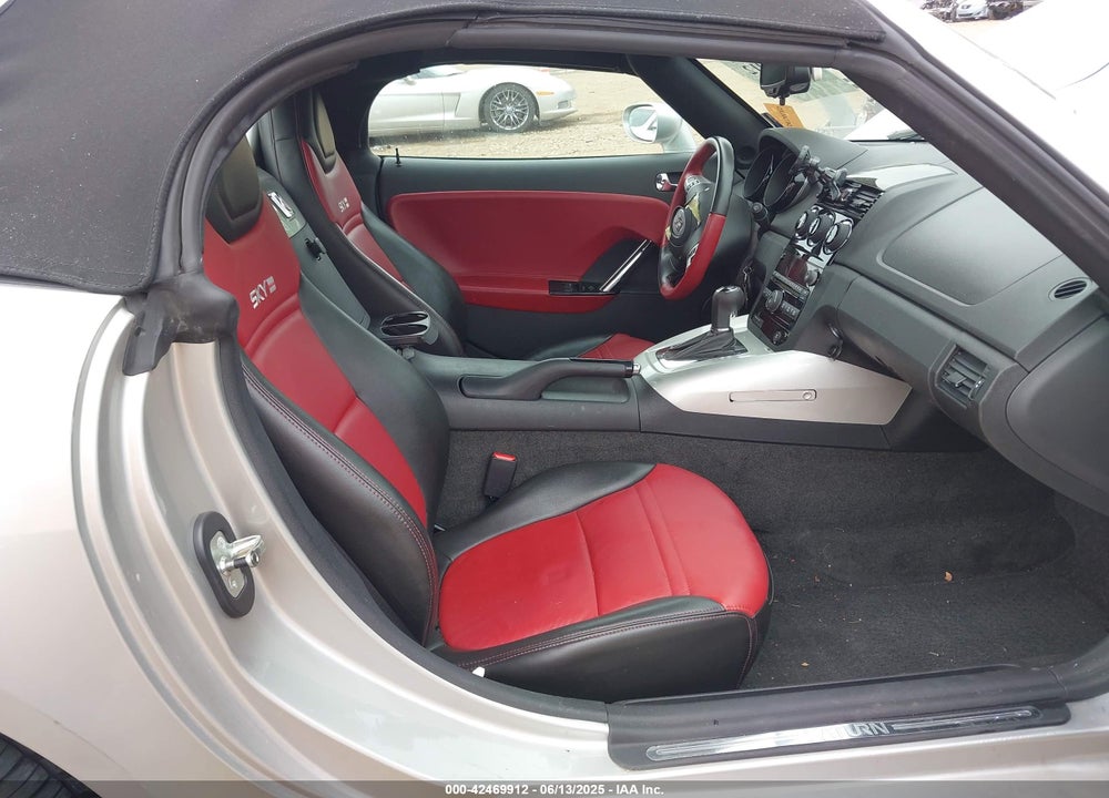 2008 SATURN SKY RED LINE VIN: 1G8MF35X68Y119959