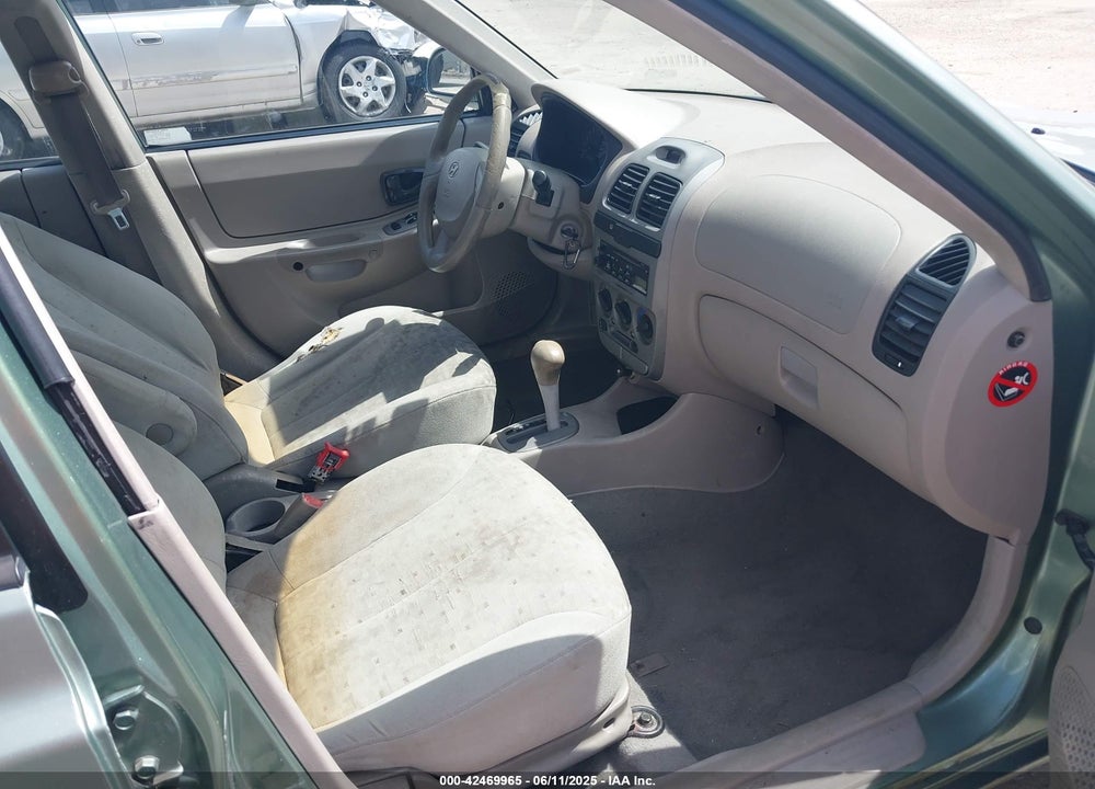 2004 HYUNDAI ACCENT GL VIN: KMHCG45C54U540120