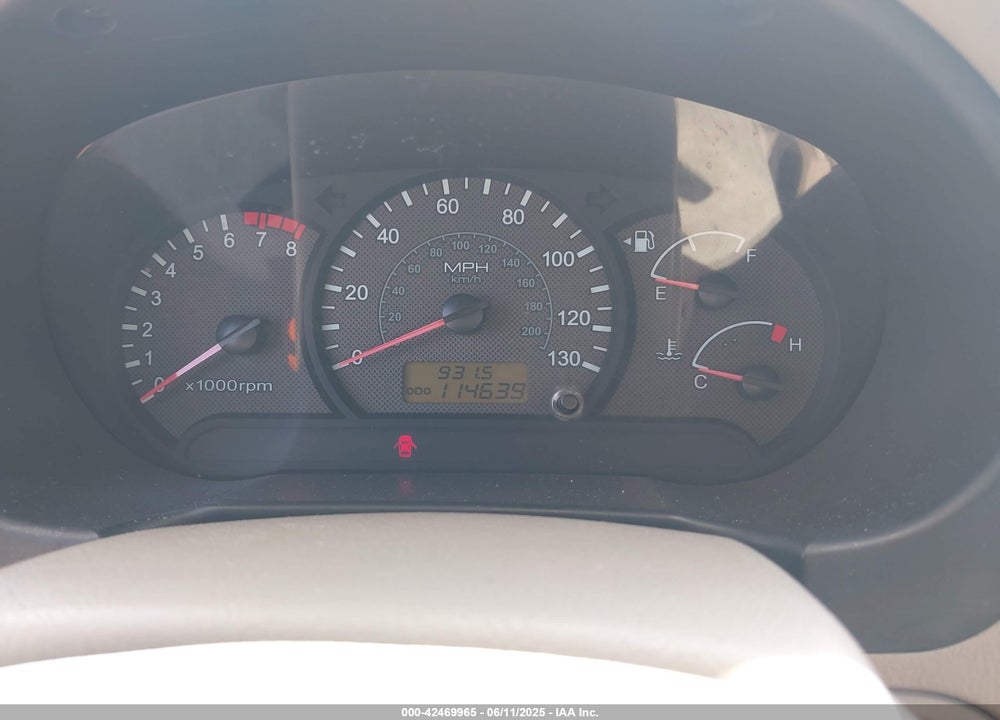 2004 HYUNDAI ACCENT GL VIN: KMHCG45C54U540120