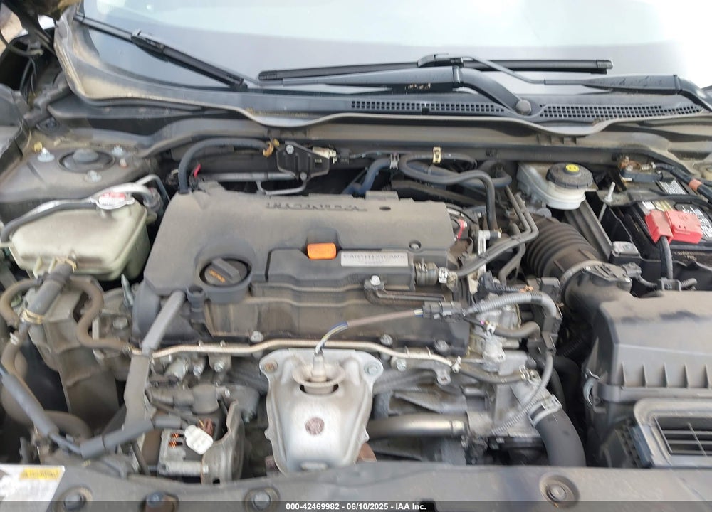 2016 HONDA CIVIC VIN: 2HGFC2F8XGH500166