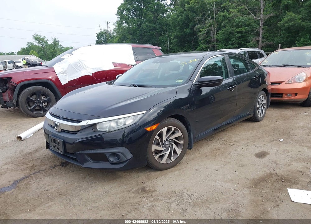 2016 HONDA CIVIC VIN: 2HGFC2F8XGH500166