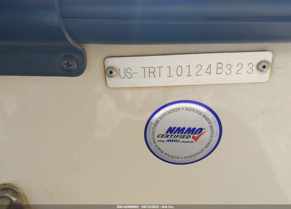 2023 TRITON BASSBOAT VIN: 00000TRT10124B323