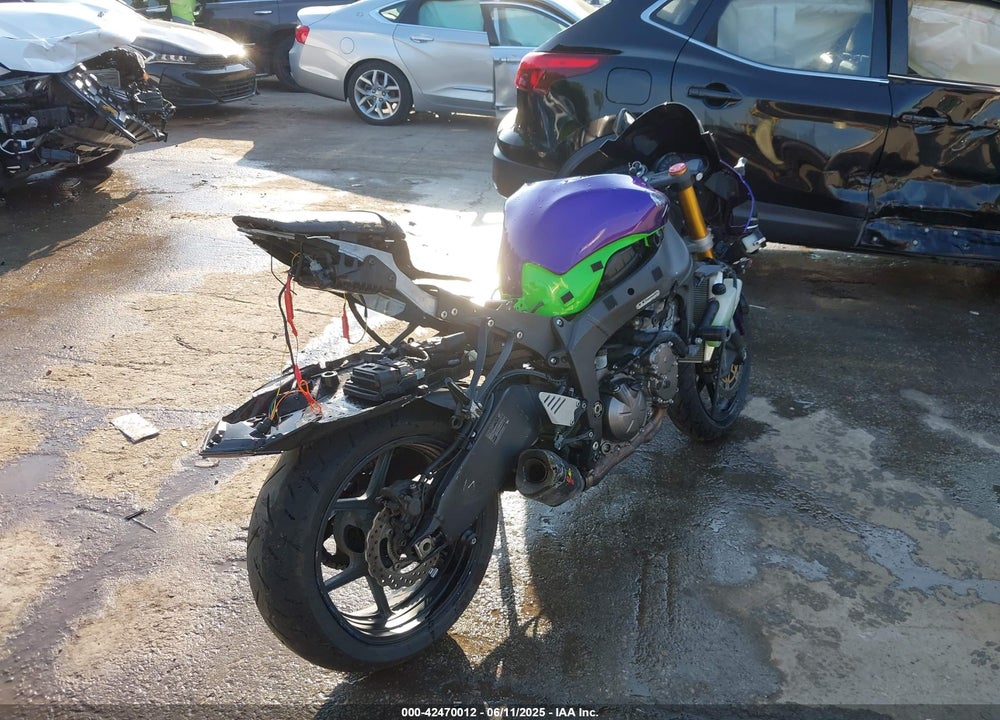 2013 KAWASAKI ZX636 E VIN: JKBZXJE13DA004673