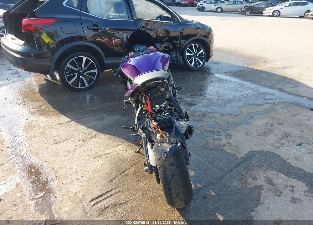 2013 KAWASAKI ZX636 E VIN: JKBZXJE13DA004673