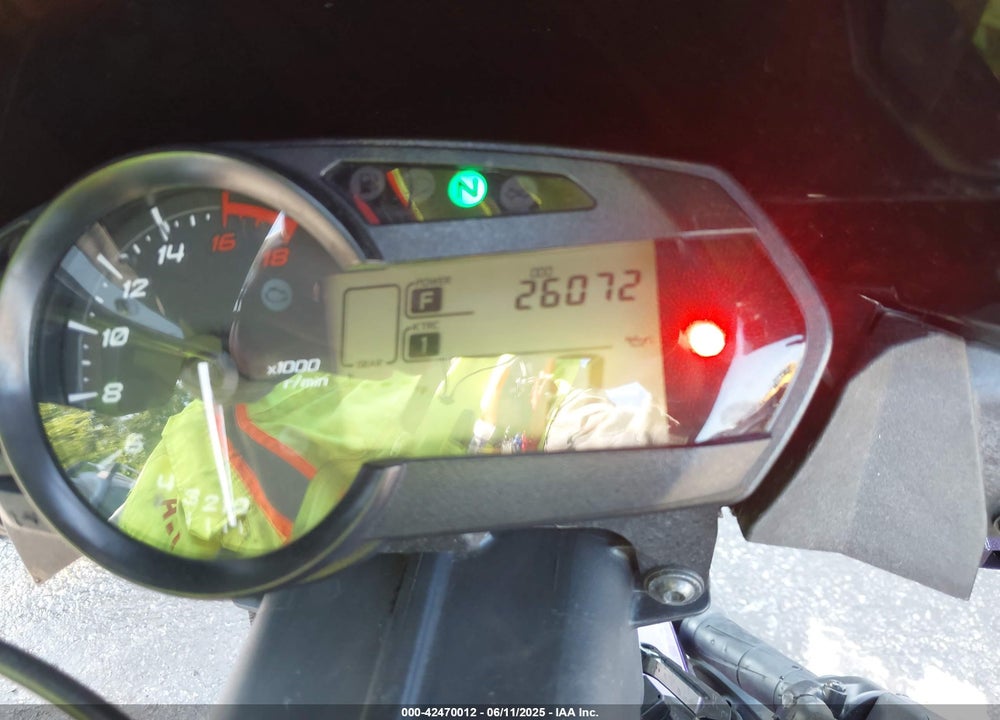 2013 KAWASAKI ZX636 E VIN: JKBZXJE13DA004673
