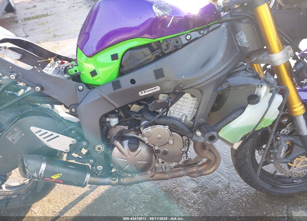 2013 KAWASAKI ZX636 E VIN: JKBZXJE13DA004673