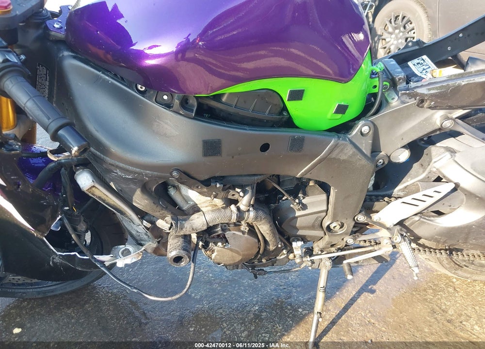 2013 KAWASAKI ZX636 E VIN: JKBZXJE13DA004673