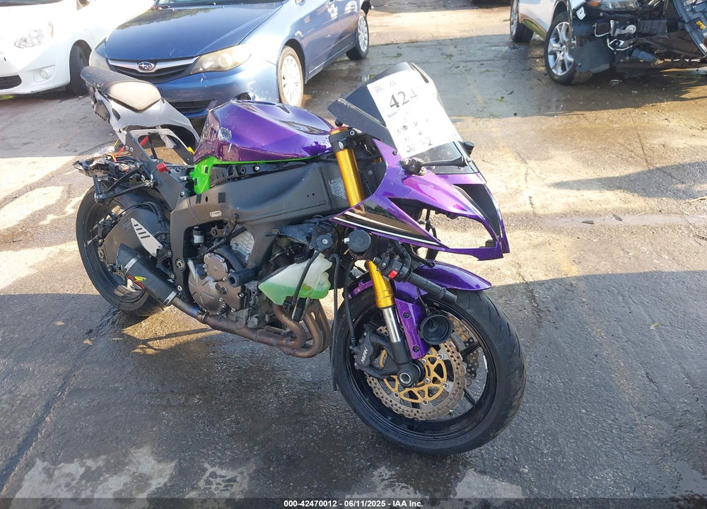2013 KAWASAKI ZX636 E VIN: JKBZXJE13DA004673