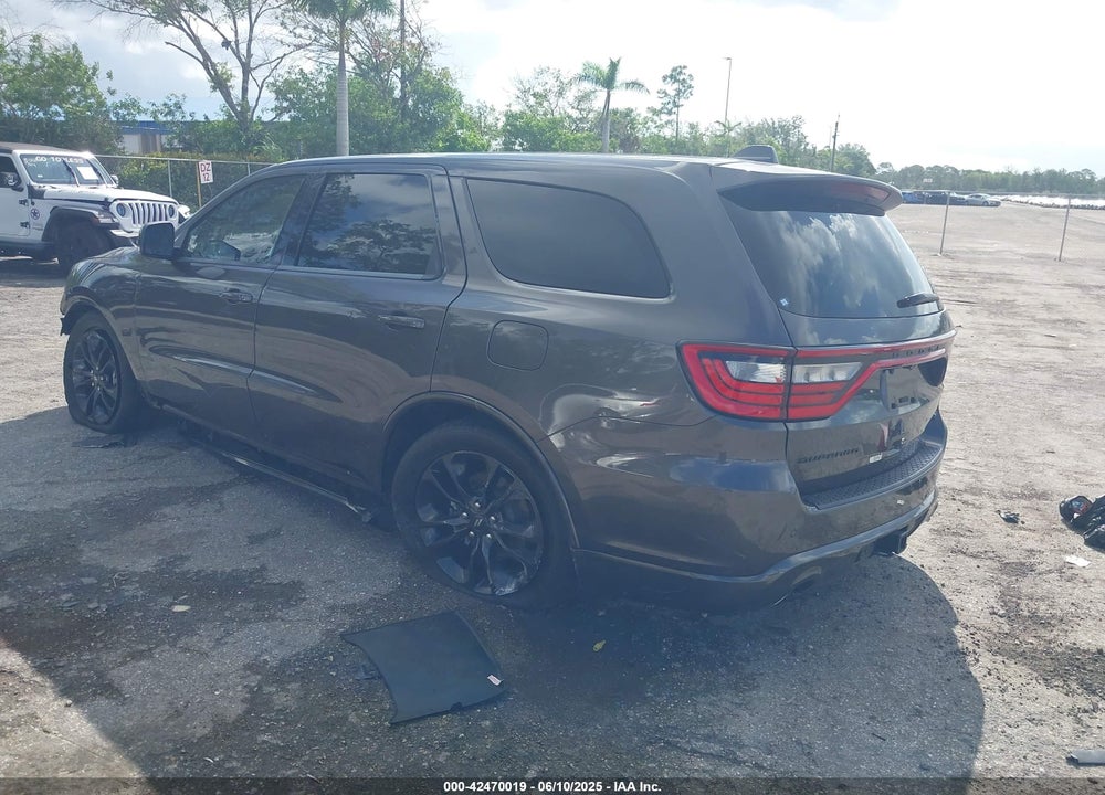 2021 DODGE DURANGO VIN: 1C4SDHCT3MC845656