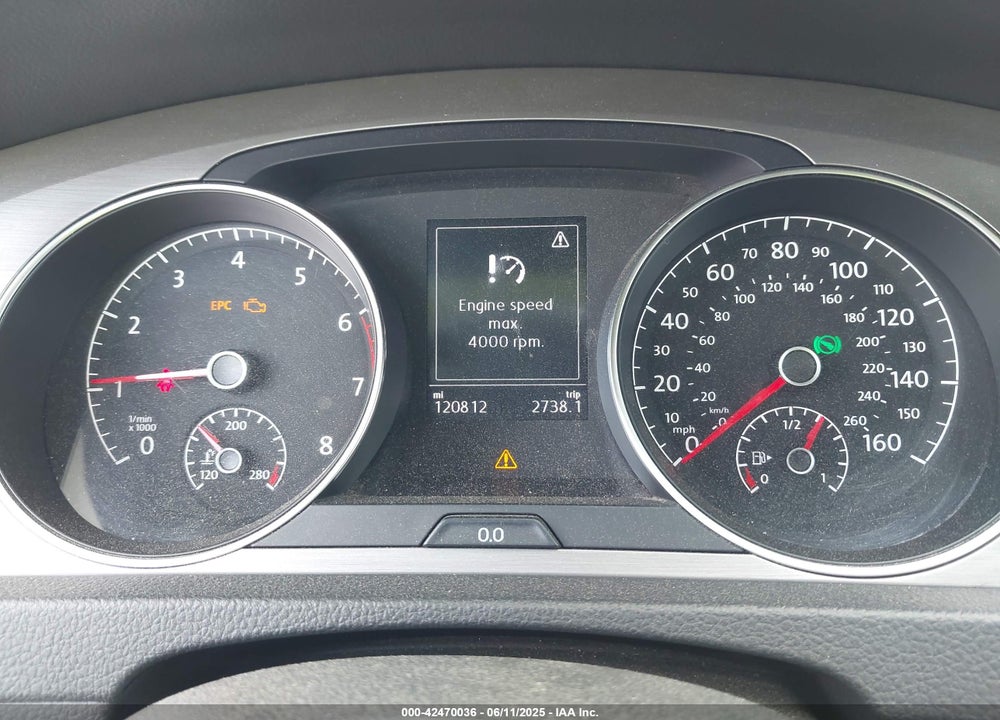 2015 VOLKSWAGEN GOLF TSI S 2-DOOR VIN: 3VW917AU4FM062664