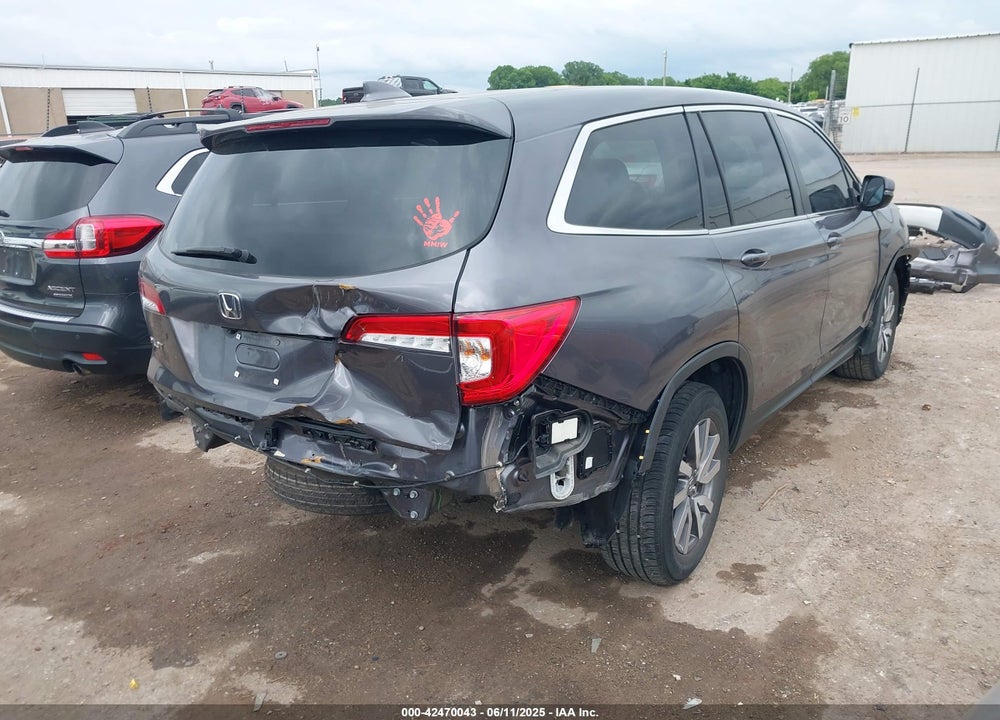 2021 HONDA PILOT VIN: 5FNYF5H57MB027752