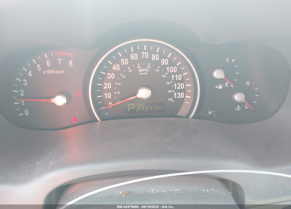 2012 KIA SEDONA EX VIN: KNDMH4C75C6497509