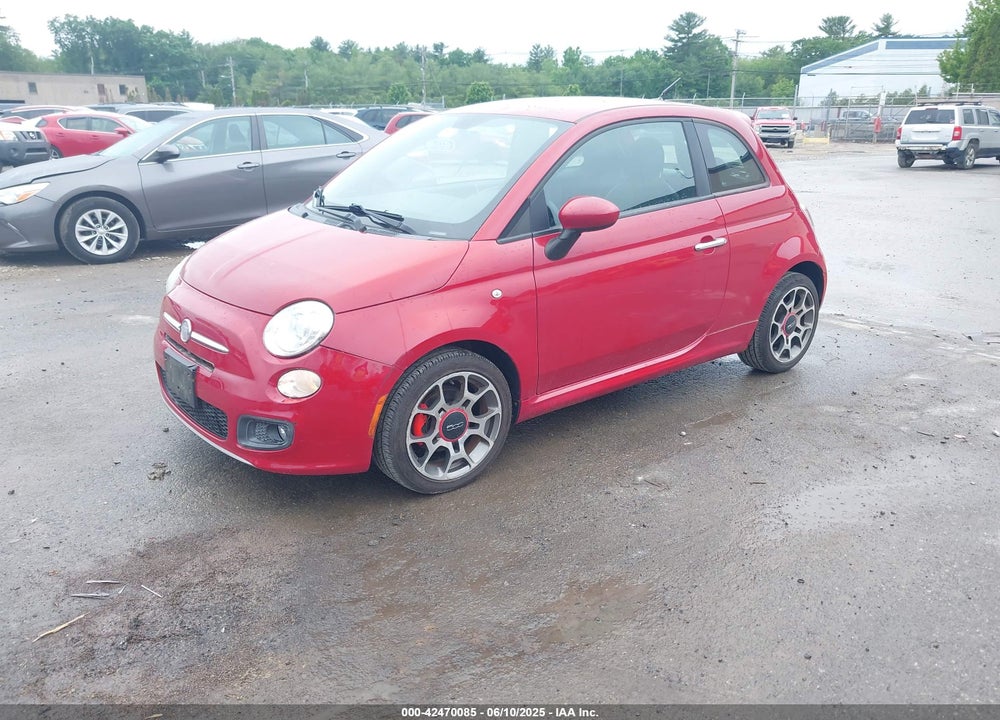 2012 FIAT 500 SPORT VIN: 3C3CFFBR3CT105055