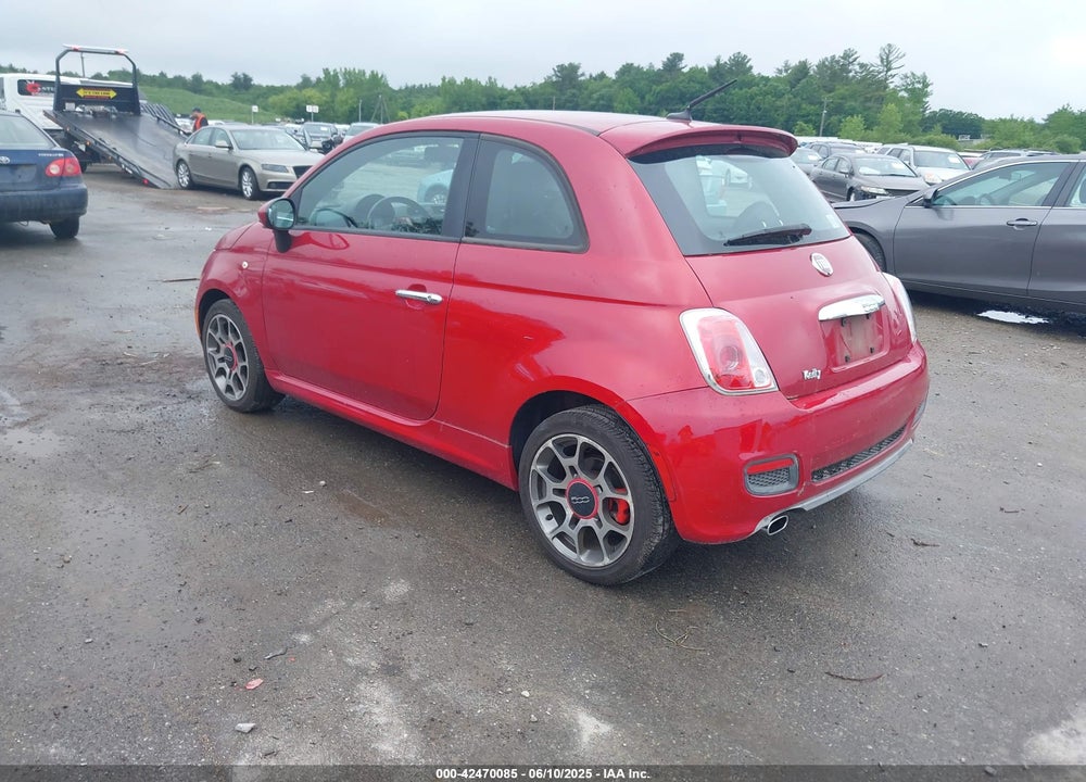 2012 FIAT 500 SPORT VIN: 3C3CFFBR3CT105055