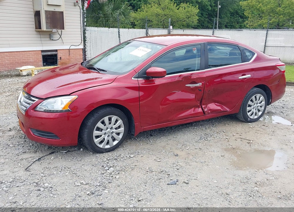 2015 NISSAN SENTRA VIN: 3N1AB7AP2FY273252