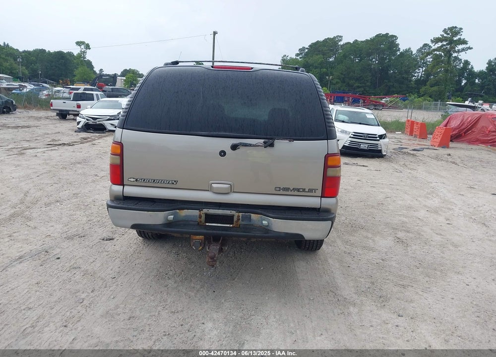 2001 CHEVROLET SUBURBAN K1500 VIN: 3GNFK16T01G283984