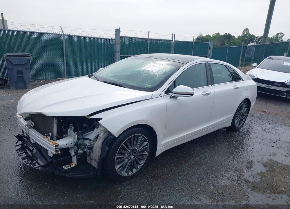 2015 LINCOLN MKZ VIN: 3LN6L2G92FR605921