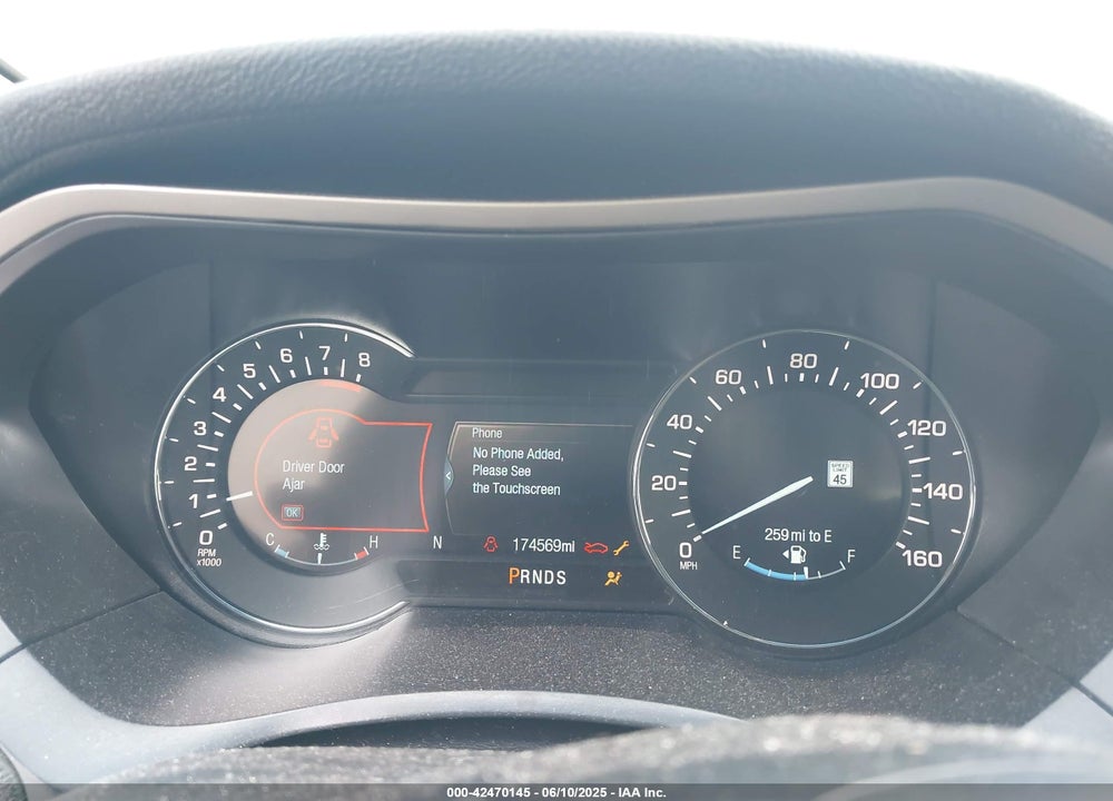 2015 LINCOLN MKZ VIN: 3LN6L2G92FR605921
