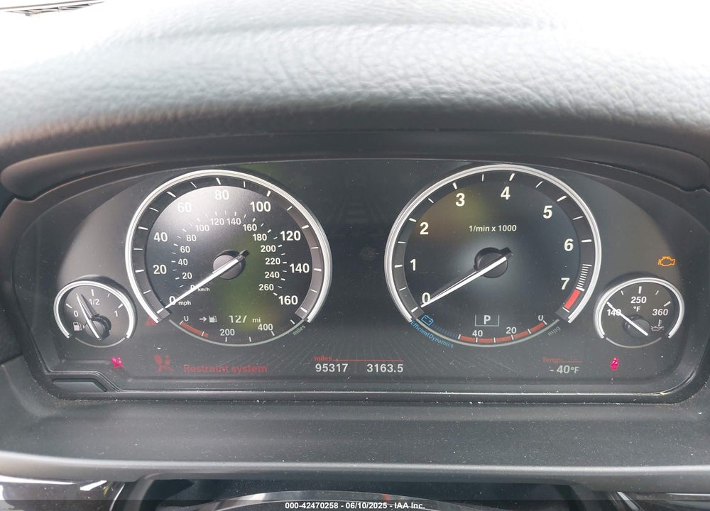 2016 BMW 5 SERIES VIN: WBA5B3C59GG260579