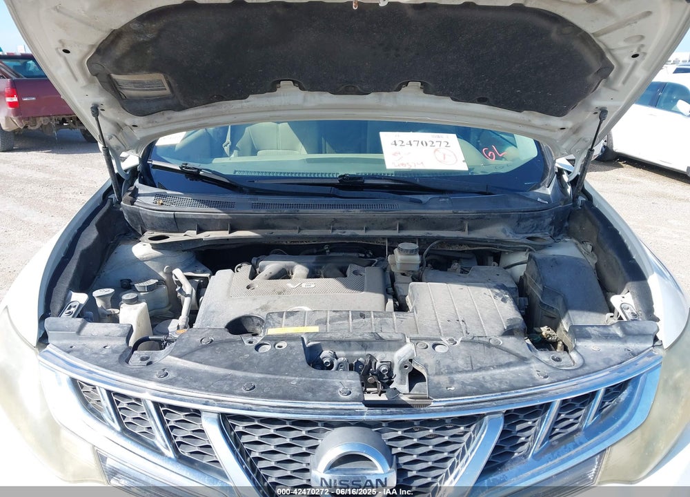2012 NISSAN MURANO S VIN: JN8AZ1MU4CW118815