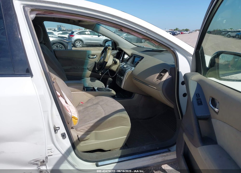 2012 NISSAN MURANO S VIN: JN8AZ1MU4CW118815