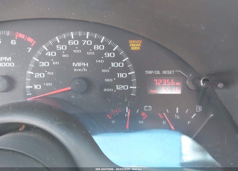 2000 CHEVROLET CAMARO VIN: 2G1FP32K6Y2146931