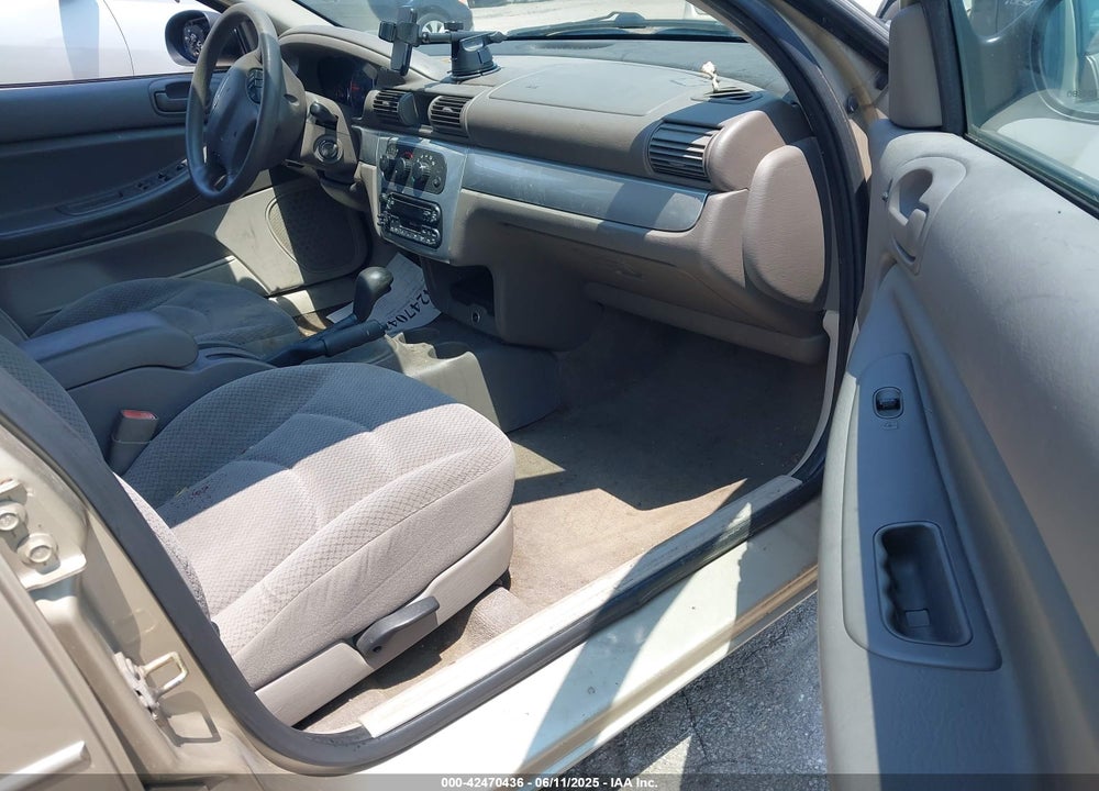2006 CHRYSLER SEBRING TOURING VIN: 1C3EL56R86N114571