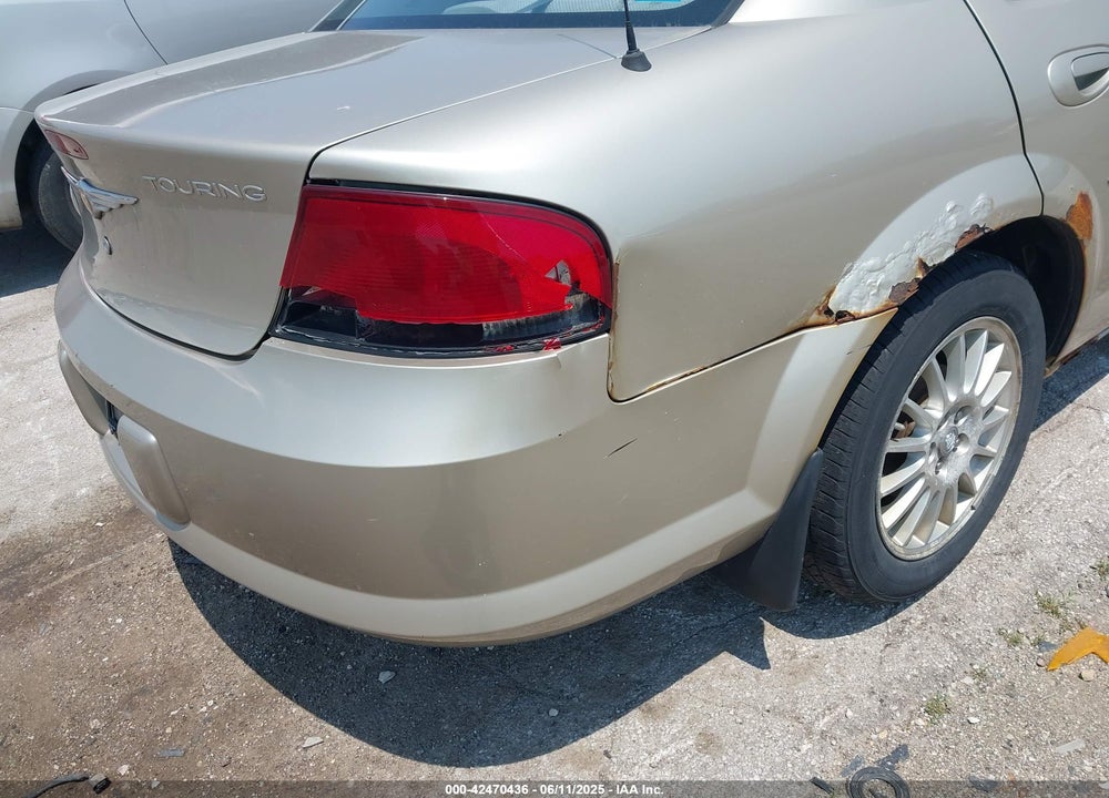 2006 CHRYSLER SEBRING TOURING VIN: 1C3EL56R86N114571