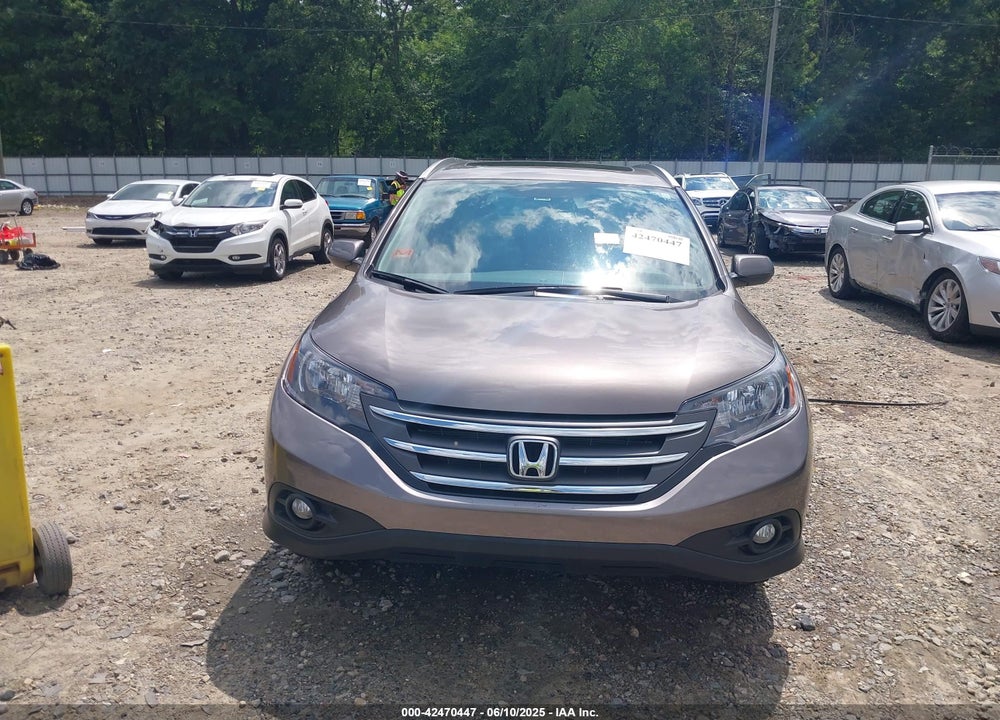 2014 HONDA CR-V EX-L VIN: 5J6RM3H76EL009235