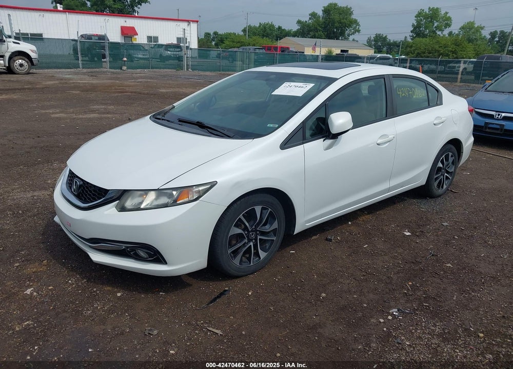 2013 HONDA CIVIC EX-L VIN: 19XFB2F90DE007808