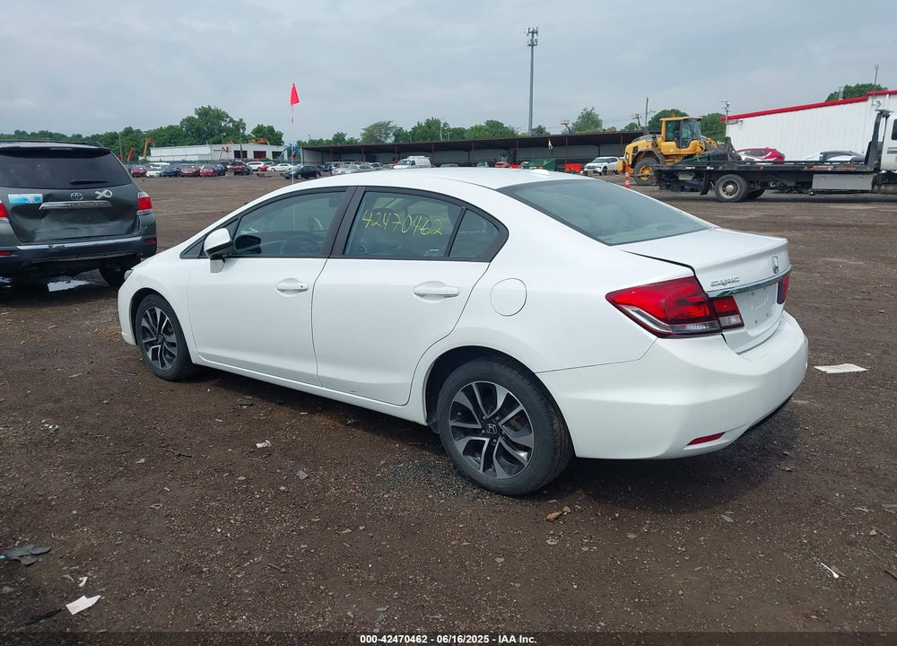 2013 HONDA CIVIC EX-L VIN: 19XFB2F90DE007808